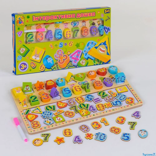 Інтерактивна дощечка 3 в 1 Fun Game 7409 (12)