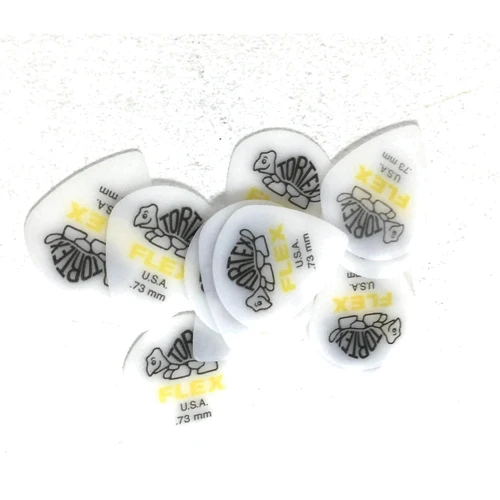 Медиатор Набор медиаторов DUNLOP 466P.73 Tortex Flex Jazz III XL Player's Pack 0.73: Толщина  Средние (0.66 - 0.73 мм)