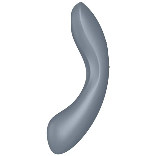 Вакуумный стимулятор с вибрацией Satisfyer Curvy Trinity 1 Bluegrey