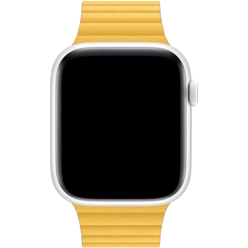 Аксесуар для Watch Apple Leather Loop Band Meyer Lemon Medium (MXAD2) for Apple Watch 42/44mm: Сумісність Apple Watch 44mm, Apple Watch 42mm