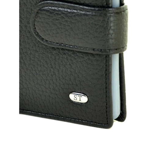 Жіноча візитниця Sergio Torretti чорна (28166 black): Тип Візитниці