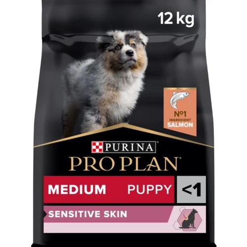 Сухий корм Pro Plan Dog Medium Puppy з лососем та рисом 12 кг (7613035120389)