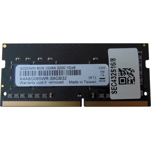 Samsung 8 GB SO-DIMM DDR4 3200 MHz (SEC432S16/8) UA