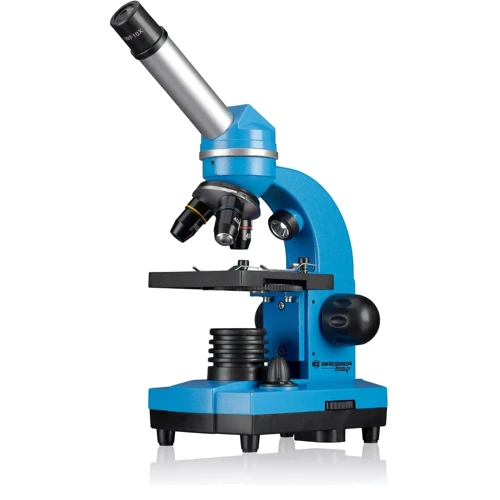 Мікроскоп Bresser Junior Biolux SEL 40x-1600x Blue з набором для дослідів та адаптером для смартфона (8855600WXH000): Тип Оптические