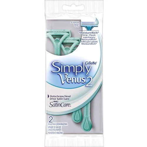 Gillette Venus 2 Satin Care Станки для бритья одноразовые 2 шт.