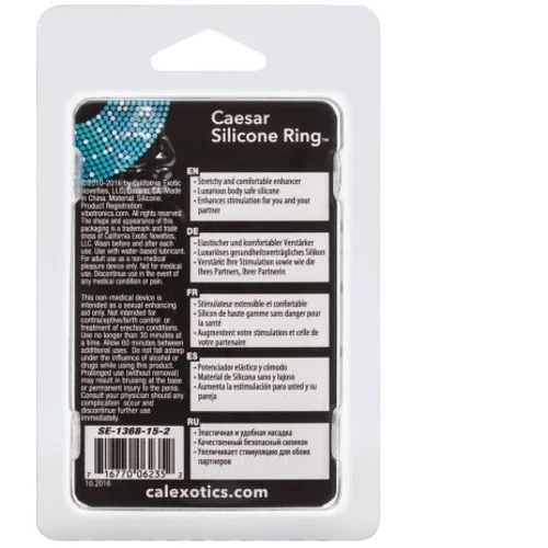 Эрекционное кольцо CalExotics Caesar Silicone Ring