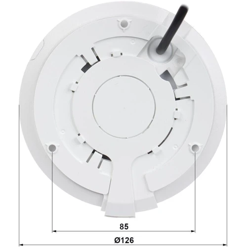IP-камера відеоспостереження DAHUA DH-HAC-EW2501P: Тип корпуса Корпусні