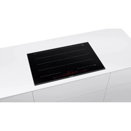 Варильна поверхня Bosch PXY875DC1E: Розташування панелі спереду