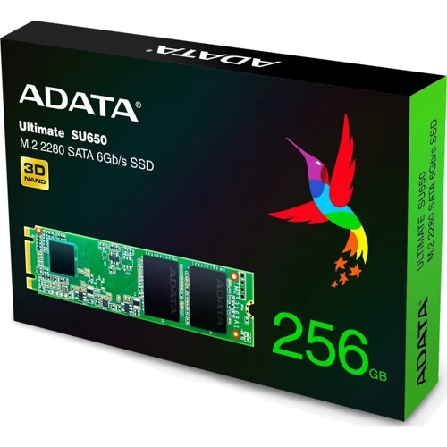 ADATA Ultimate SU650 256 GB (ASU650NS38-256GT-C): Форм-фактор M.2 (2280)