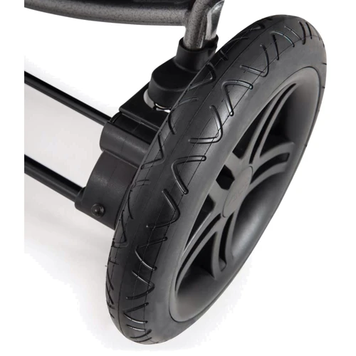 Прогулочная коляска для двойни Hauck Rapid 3R Duo с адаптерами (silver/charcoal): Ширина шасси 77