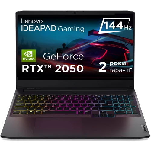 Ноутбук Lenovo IdeaPad Gaming 3 15ACH6 (82K202B9RA) UA