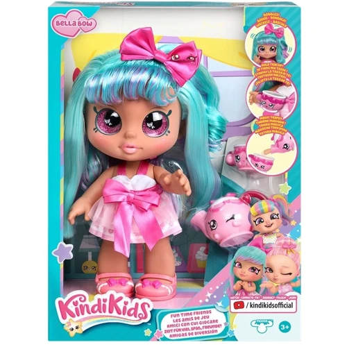 Кукла Moose Kindi Kids Fun time Белла Боу (50116): Особенности С блестками