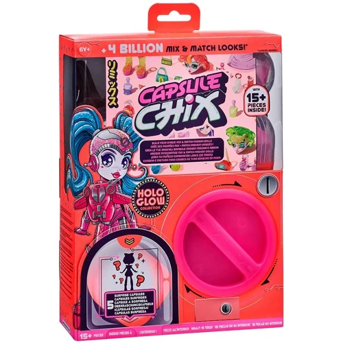 Кукольный набор Moose Capsule chix Holo glow сюрприз (59205)