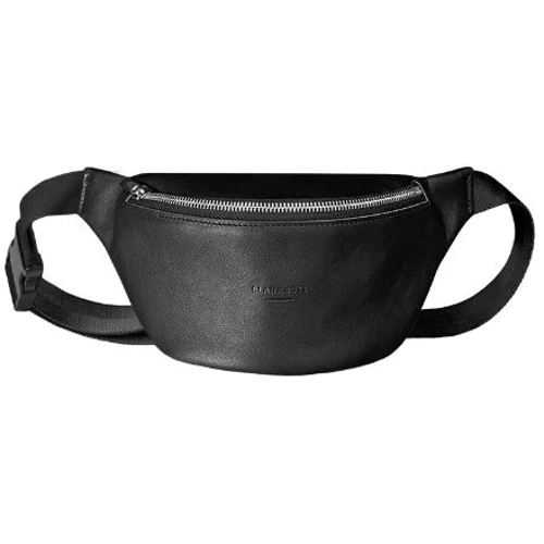 Сумка-бананка BlankNote Kanny черная (BN-BAG-59-g)