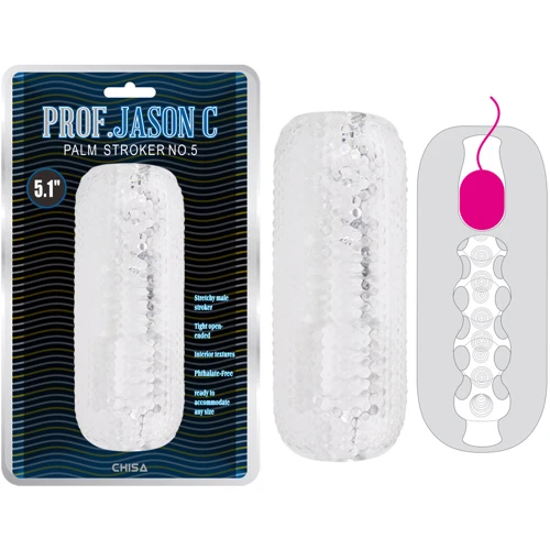 Мастурбатор CHISA Prof.Jason C Palm Stroker No.5 Clear