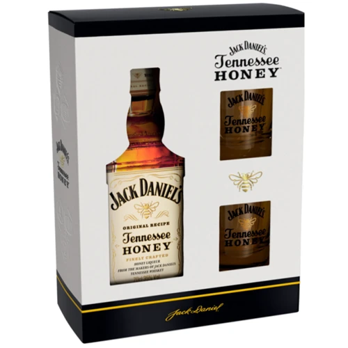 Ликер Jack Daniel's Tennessee Honey 0.7л, with 2 glasses (CCL1428913)