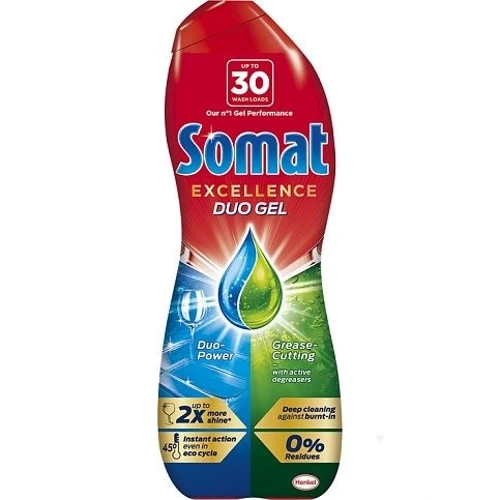 Гель Somat Excellence для мытья посуды в посудомоечной машине 540 мл