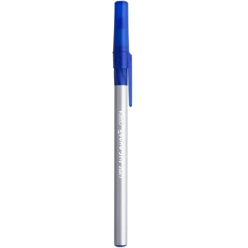 Ручки шариковые BIC Round Stic Exact 4шт синяя (3086123408067) фото 4