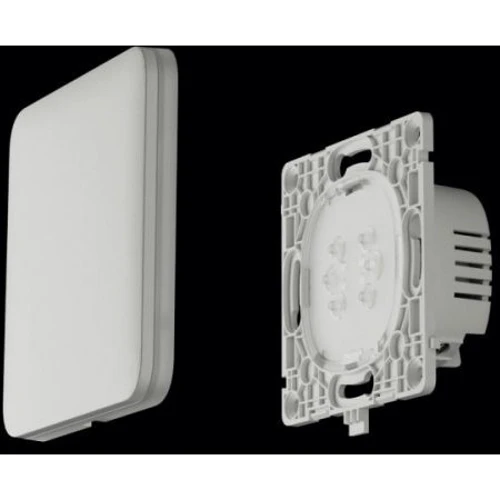 Кнопка Ajax CenterButton 2-gang for LightSwitch Jeweler ivory фото 4