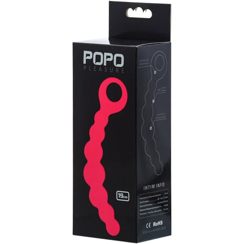 Анальный стимулятор Toyfa Popo Pleasure Pink