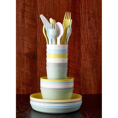 Набор детской столовой посуды IKEA KALAS 36 предметов (70461385)