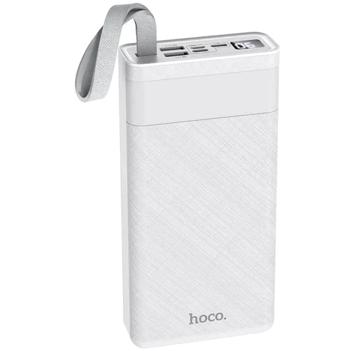 Внешний аккумулятор Hoco Power Bank 30000mAh J73 Powerful White