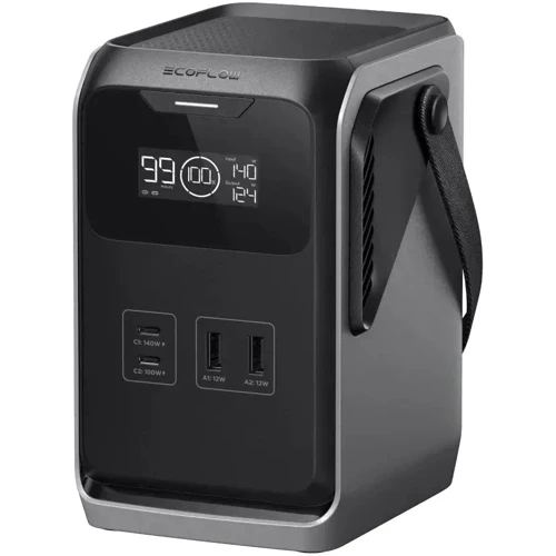 Зарядная станция EcoFlow TRAIL 200 DC: Емкость аккумулятора, Вт/ч 192