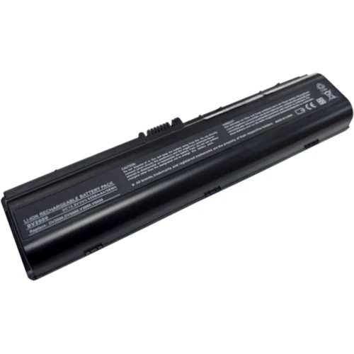 Батарея для ноутбука HP Compaq EV089AA Pavilion DV6000 10.8V Black 5200mAh OEM (913635): Ємність, мАг 5200