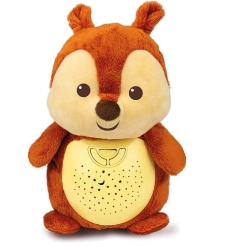 Ночник детский WinFun Лисенок с проектором ночного неба (0824-NL): Особенности Автоотключение, Регулируемая громкость, Можно стирать