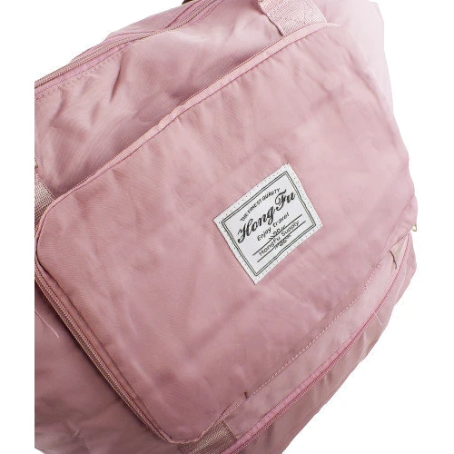 Жіноча дорожня сумка Valiria Fashion рожева (5DETAA2636-rose): Тип ручки С двумя ручками, Плечевой ремень