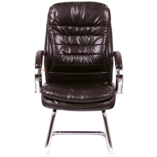 Крісло конференційне АКЛАС Валенсія CF (XY-7004G-1) Коричневий (PU Dark Brown) (00161483)