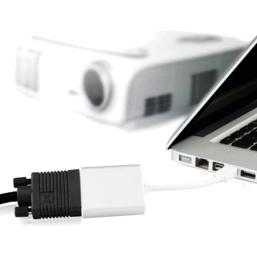 Адаптер Moshi Adapter Apple Mini DisplayPort to VGA Silver (99MO023201): Интерфейс подключения mini DisplayPort