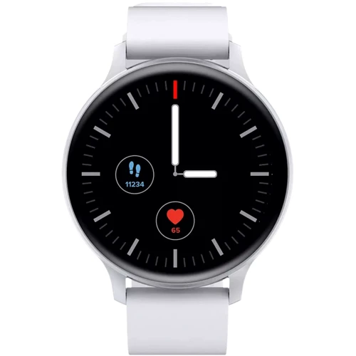 Смарт-часы Canyon Badian SW68 Silver White: Дисплей 1.28" TFT (240x240)