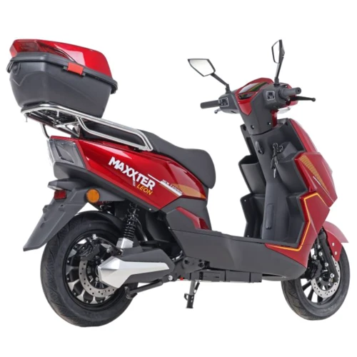 Электроскутер Maxxter Leon 2500 Вт красный: Допустимая нагрузка, кг 200