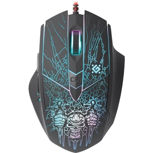 Мышь Defender Doom Fighter GM-260L Black (52260): Тип сенсора оптический