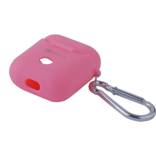 Чехол для наушников COTEetCI Case TPU with Belt Pink (CS8113-PK) for AirPods фото 2