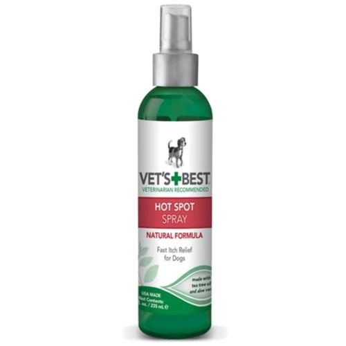 Спрей Vet's Best Hot Spot Spray проти сверблячки та подразнень у собак 236 мл (vb10007)