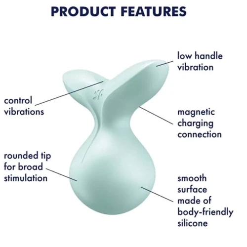 Вибратор Satisfyer Viva la Vulva 3 Mint