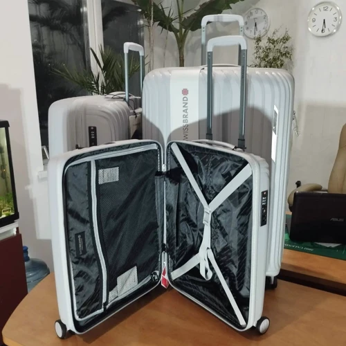 Чемодан Swissbrand Narberth (M) Grey (SWB_LHNAR801M): Пол Унисекс