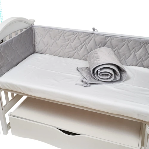 Бампер Twins Premium 200 стеганый Velvet серый (2028-P200V-10): Производитель Twins
