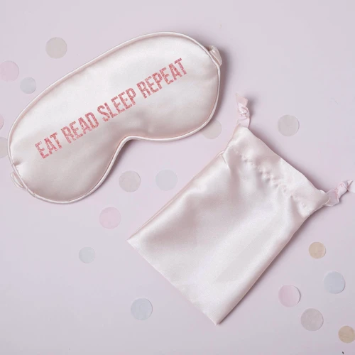Маска для сна BeriDari "Eat read sleep repeat" фото 1