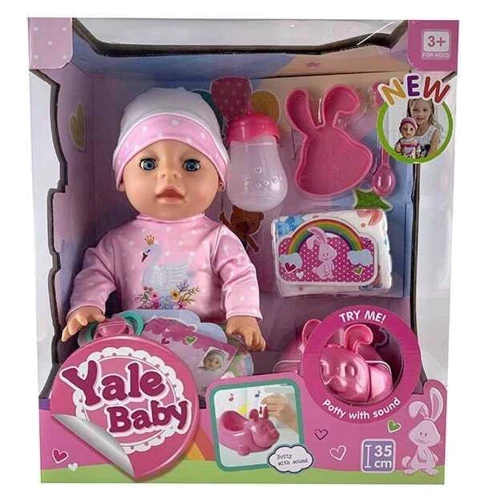 Пупс Yale Baby функциональный с аксессуарами (YL 1972 O)