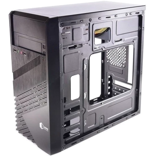 Корпус QUBE QB05M Black (QB05M_MNNU1): Форм-фактор материнской платы Micro-ATX / Mini-ITX