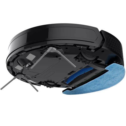Робот уборщик KASPO K6 PRO Black: Дополнительно Регулировка мощности, Построение карты передвижения, С лидаром (лазерная навигация), Возврат к уборке после подзарядки, Программирование уборок, Система фильтрации HEPA, Виртуальная стена, Автоматичес