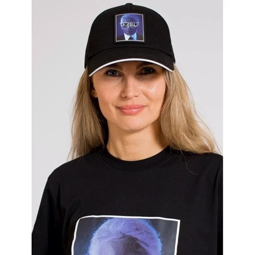 Жіноча бейсболка Karl Lagerfeld KARL ARCHIVE CAP чорна (226W3421-999): Виробник Karl Lagerfeld