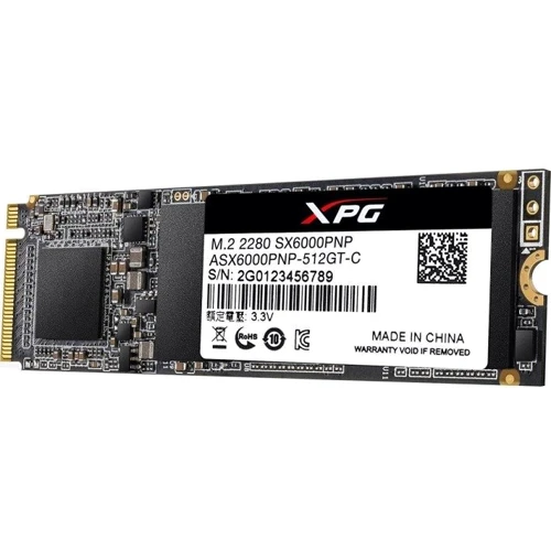 Adata XPG SX6000 Lite PCIe Gen3x4 M.2 2280 256GB (ASX6000LNP-256GT-C): Форм-фактор M.2