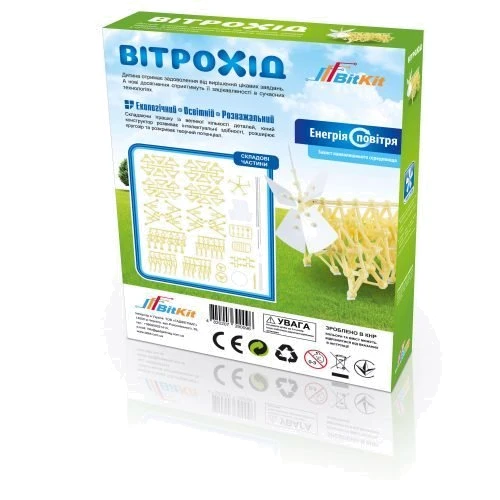 Детский развивающий конструктор BitKit Ветроход – энергия воздуха (2141): Рекомендуемый возраст от 8 лет