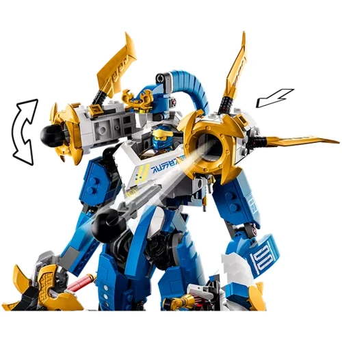 Конструктор LEGO Ninjago Робот-титан Джея (71785): Рекомендуемый возраст 9+