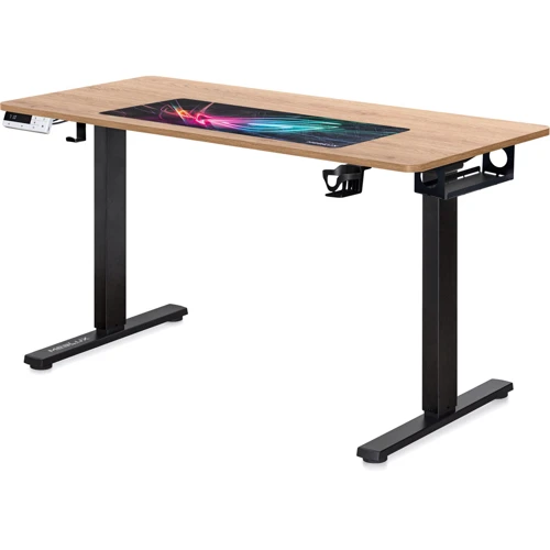 Стол Mealux PowerDesk Duo Mahogany (EVO-242 Duo Mahogany /B)