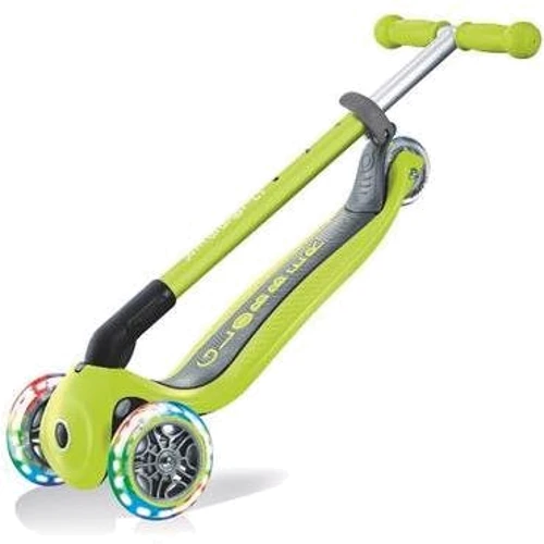Самокат GLOBBER серії PRIMO FOLDABLE LIGHTS, зелений, колеса з підсвічуванням, до 50кг, 3+ (432-106-2): Кількість коліс 3